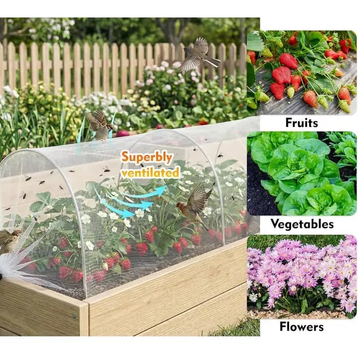 Couvertures de rangs de jardin 4FT