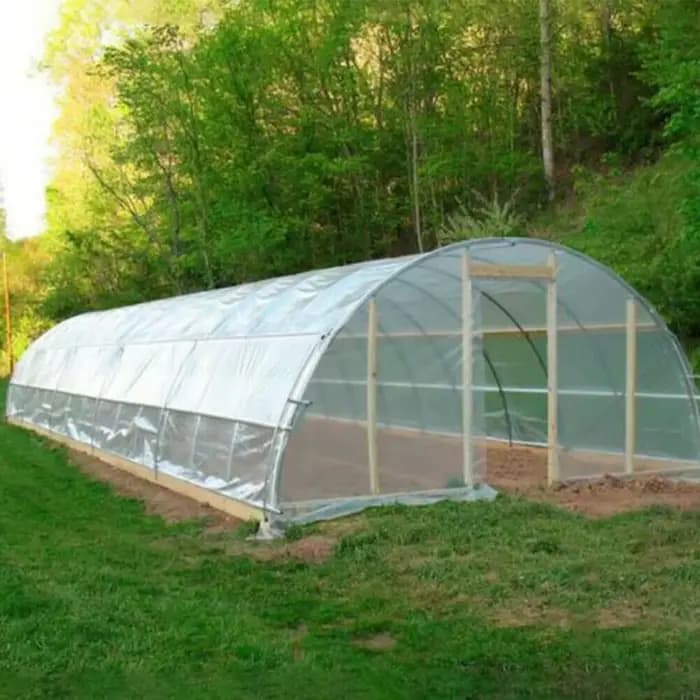 Film Polyéthylène Transparent pour Serre, Culture Agricole, 0.04mm