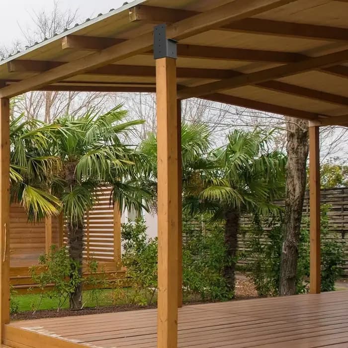 Support de Pergola noir Durable