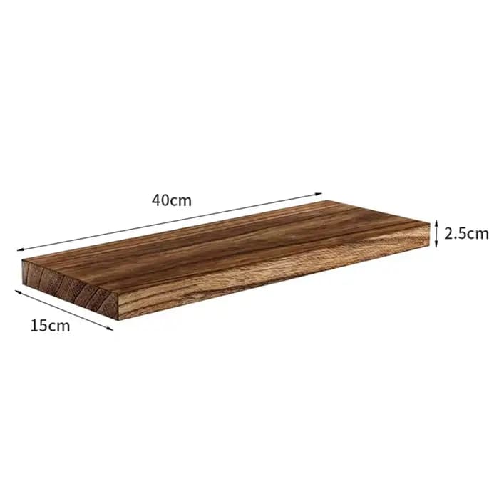 Étagère murale en bois pour balcon
