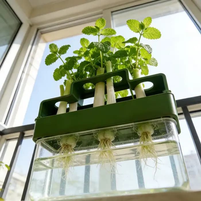 Un dispositif de plantation spécialement conçu pour les oignons verts