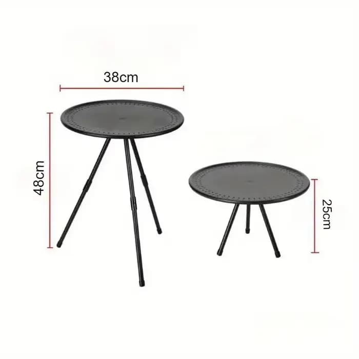 Table pliante d'extérieur en alliage d'aluminium