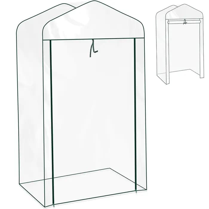 Serre de jardin transparente