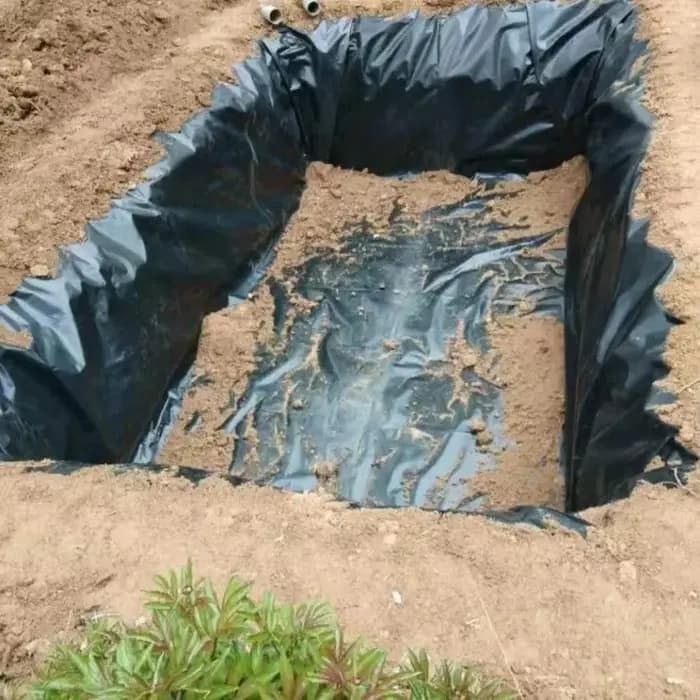 Bâche de protection pour bassin de jardin