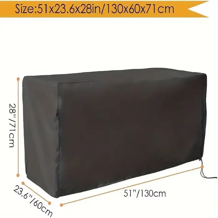 Housse de boîte de terrasse de patio extérieur toutes saisons – Protection imperméable