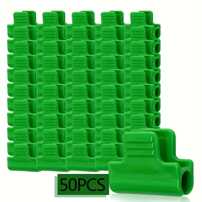 50 pinces de serre durables pour cerceaux