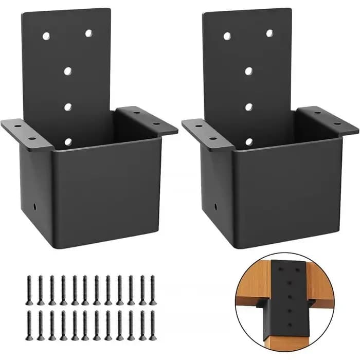 Support de Pergola noir Durable