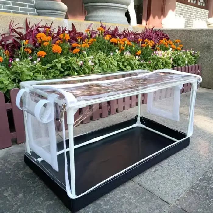 Serre de jardinage domestique