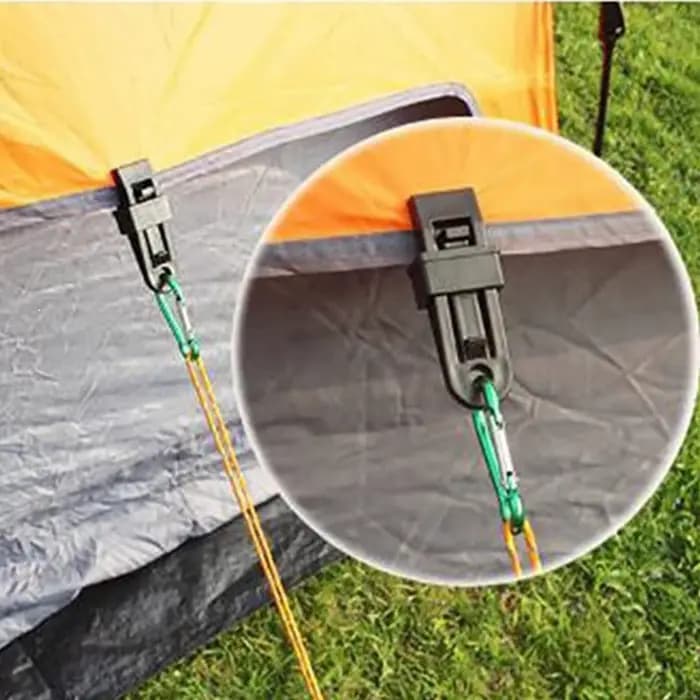 15 clips de fixation robustes pour bâches