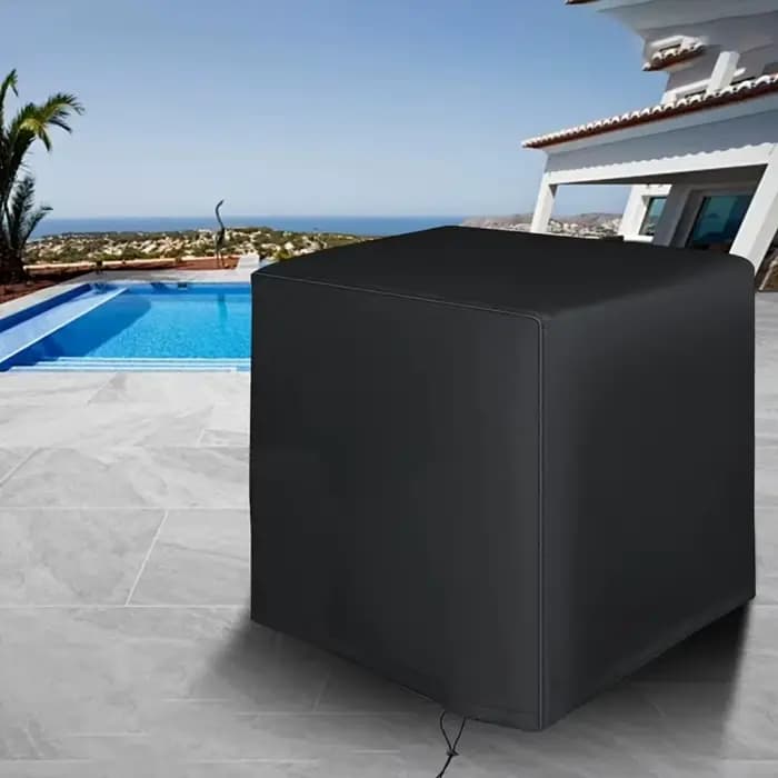 Couverture de pompe de piscine résistante aux intempéries