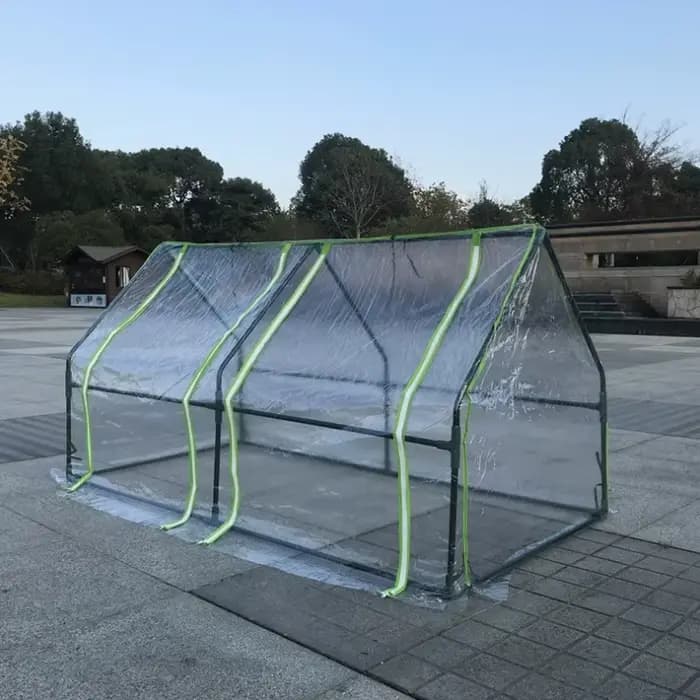 Serre avec Couverture Transparente en PVC