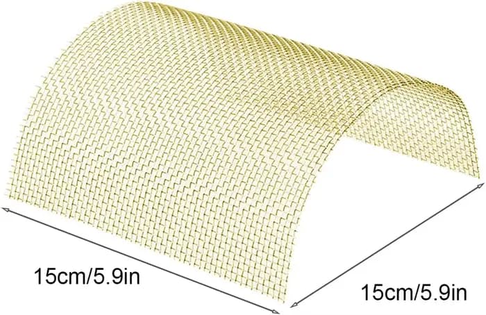 Tissu de protection en maille métallique