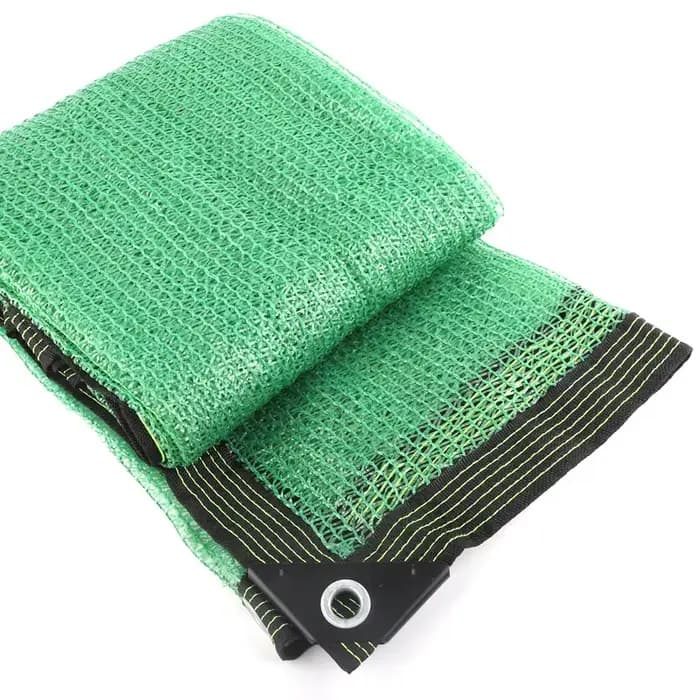 Filet d'ombrage vert anti-UV HDPE