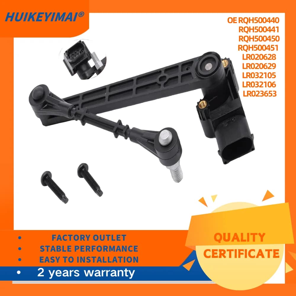 Capteur de hauteur pour Land Rover Range Rover L322 2002-2009 RQH 500440   RQH 500441   RQH 500450  