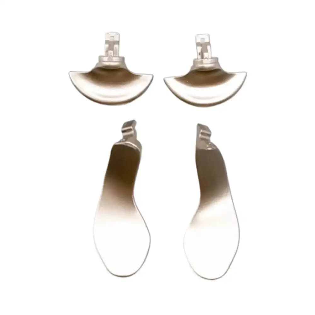 Paddles métalliques pour manette PS5 Edge Elite – Pièces de modification DIY, ajustement parfait, ha