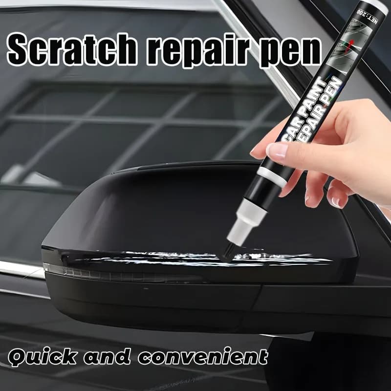 Stylo de peinture pour réparation des rayures de voiture : formule durable, finition lisse pour pièc