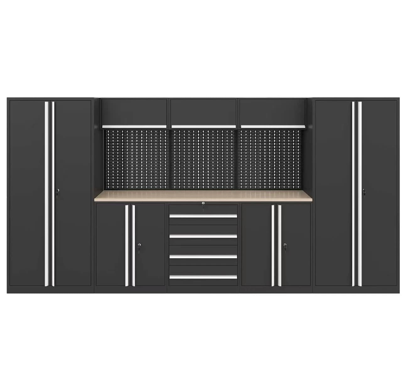 Stockage durable d'outils de mécanicien de garage : armoires à outils en acier de qualité supérieure