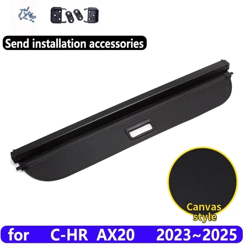 Pour Toyota C HR C-HR CHR AX20 2023 2024 2025 MK2 voiture coffre rideau Auto arrière stockage arrièr