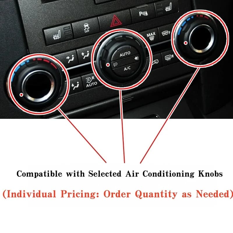 Bouton de climatiseur de Volume de tableau de bord de voiture, interrupteur à bouton pour Land Rover