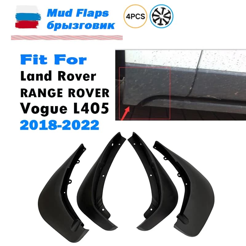 2018 2019 2020 2021 2022 Pour Land Rover Range Rover Vogue L405 Garde-boue Accessoires Auto