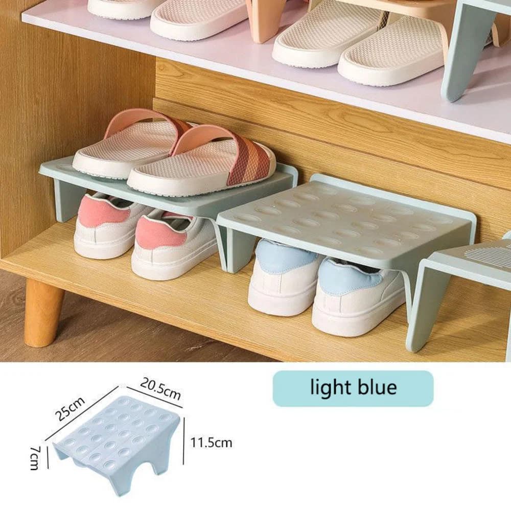 Nouvelle étagère à chaussures gain de place, support de rangement multifonctionnel pour la maison, é