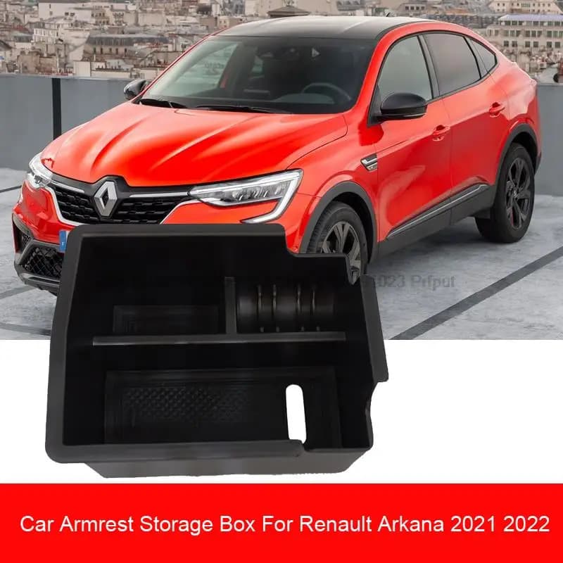 Boîte de rangement d'accoudoir de voiture, pour Renault Arkana 2021 2022, conteneur de commande cent