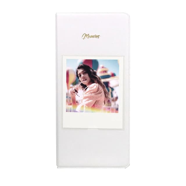 Livre de rangement d'album Photo, 64 pochettes pour Film 600 pour Fujifilm Instax Wide 300 210 400 L