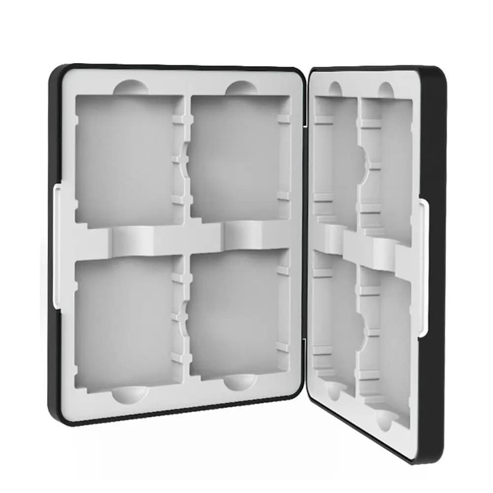 Boîte de rangement pour cartes de jeu GBC/GB 8-en-1 - Organisateur magnétique pour cartouches Game B