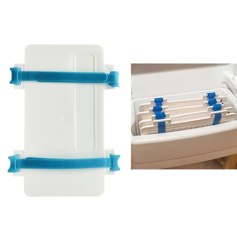 stockage lait maternel plat, Solution peu encombrante pour les sacs lait maternel