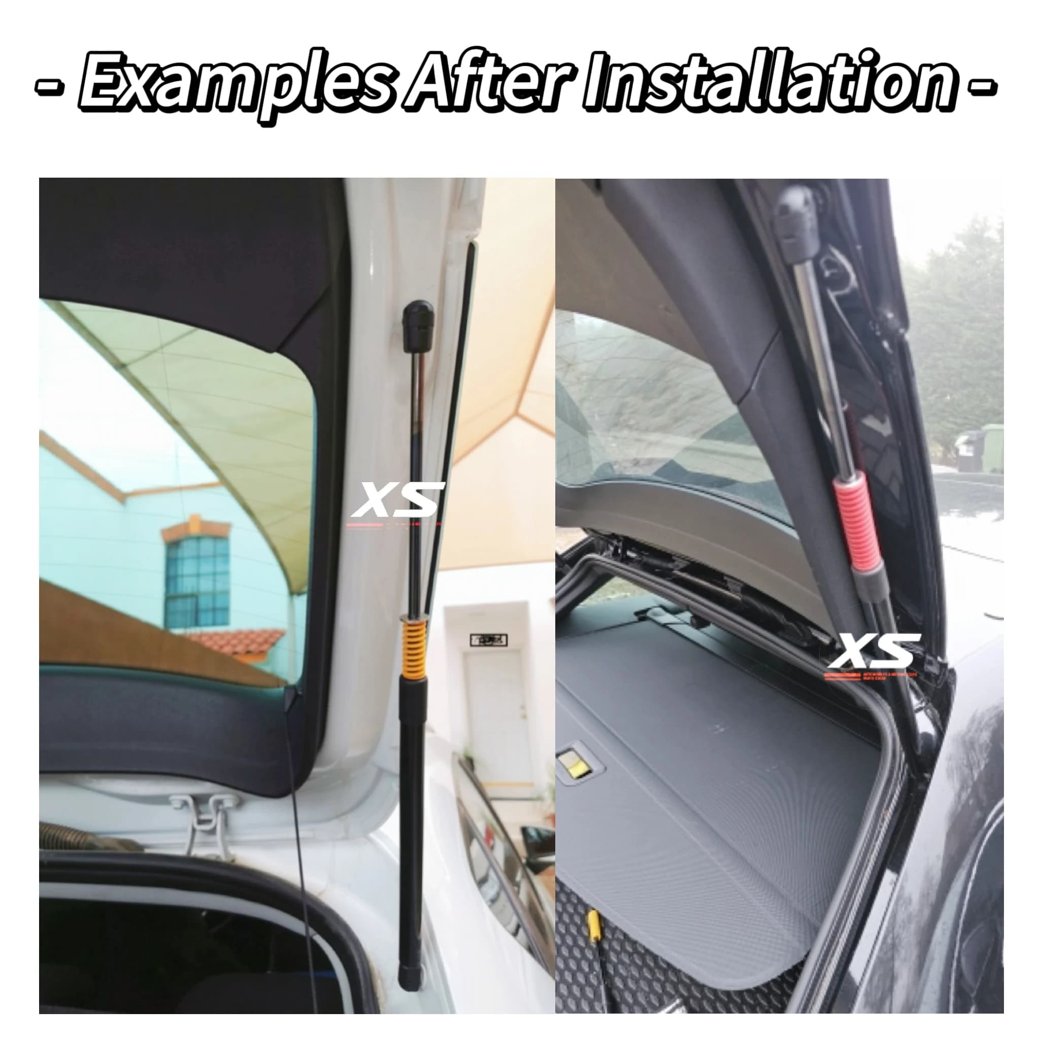 Entretoises automatiques de hayon arrière avec ressort pour Skoda Kamiq Mk1 (NW4) SUV 2019, Support de levage de coffre, amortisseur