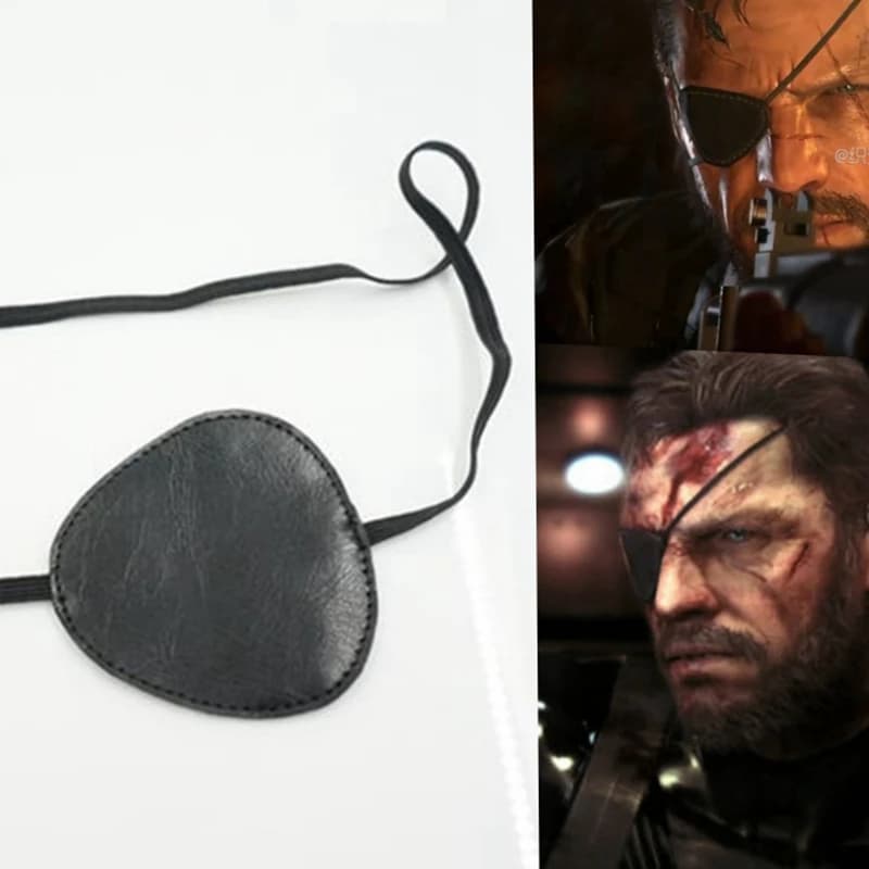 Engrenage métallique solide v/engrenage métallique cosplay cache-yeux serpent solide/serpent venom/Jack CS69