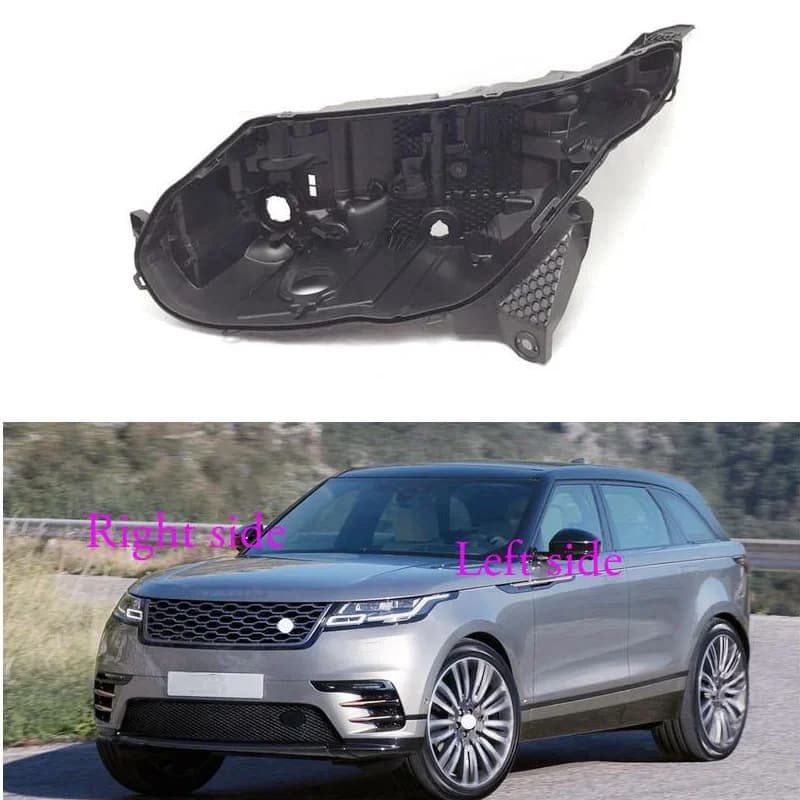 Base de phare arrière noire pour Land Rover Range Rover Velar 2017-2022 – Remplacement de la coque arrière du phare