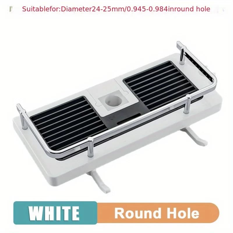 Support de rangement de douche, étagère de salle de bain, étagères à poteaux, plateau de shampoing, sans perçage, levage, organisateur de support de rangement de douche de salle de bain