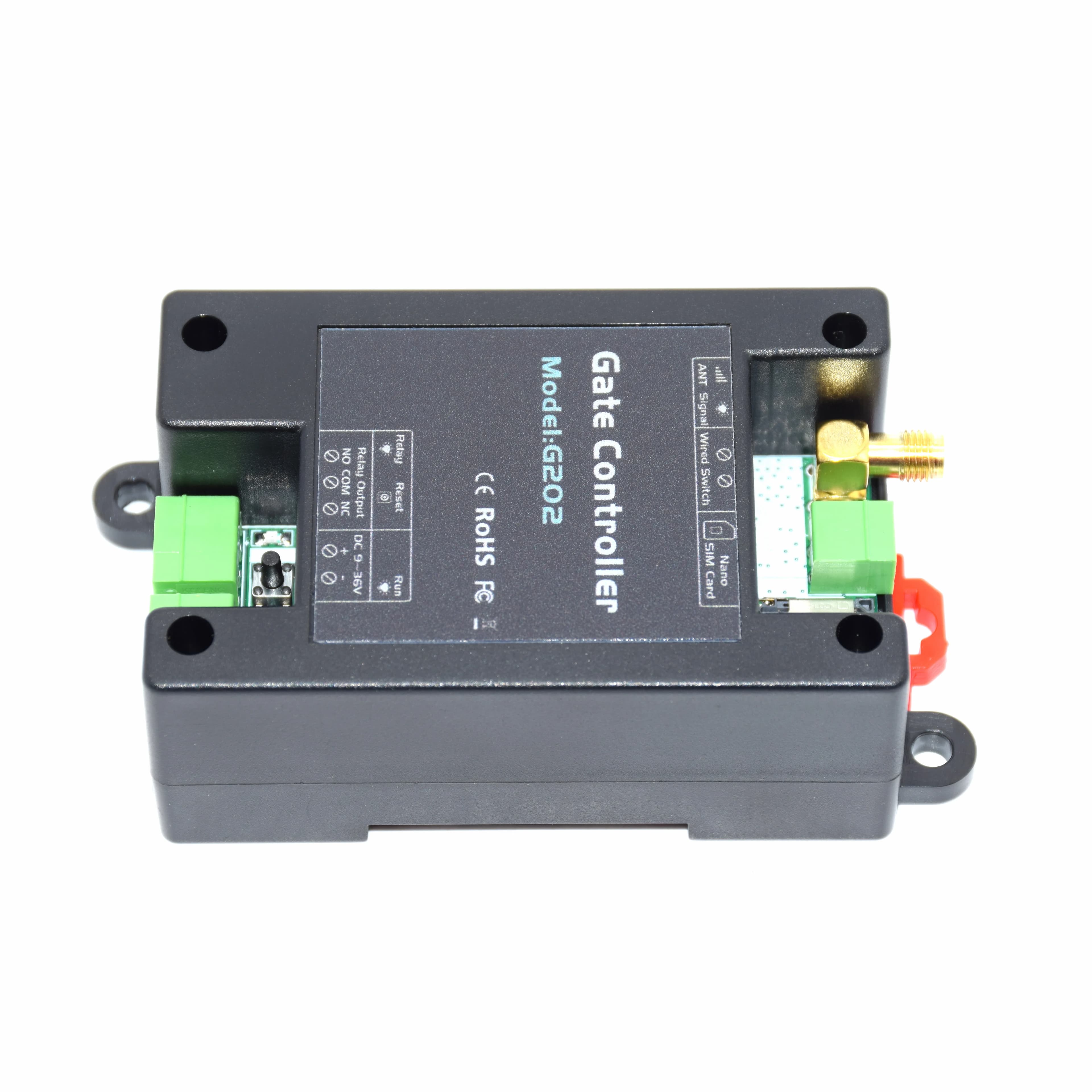 Ouvre-porte télécommandé GSM 4G SMS, interrupteur marche/arrêt à relais unique G202 pour ouvre-porte de Garage coulissant