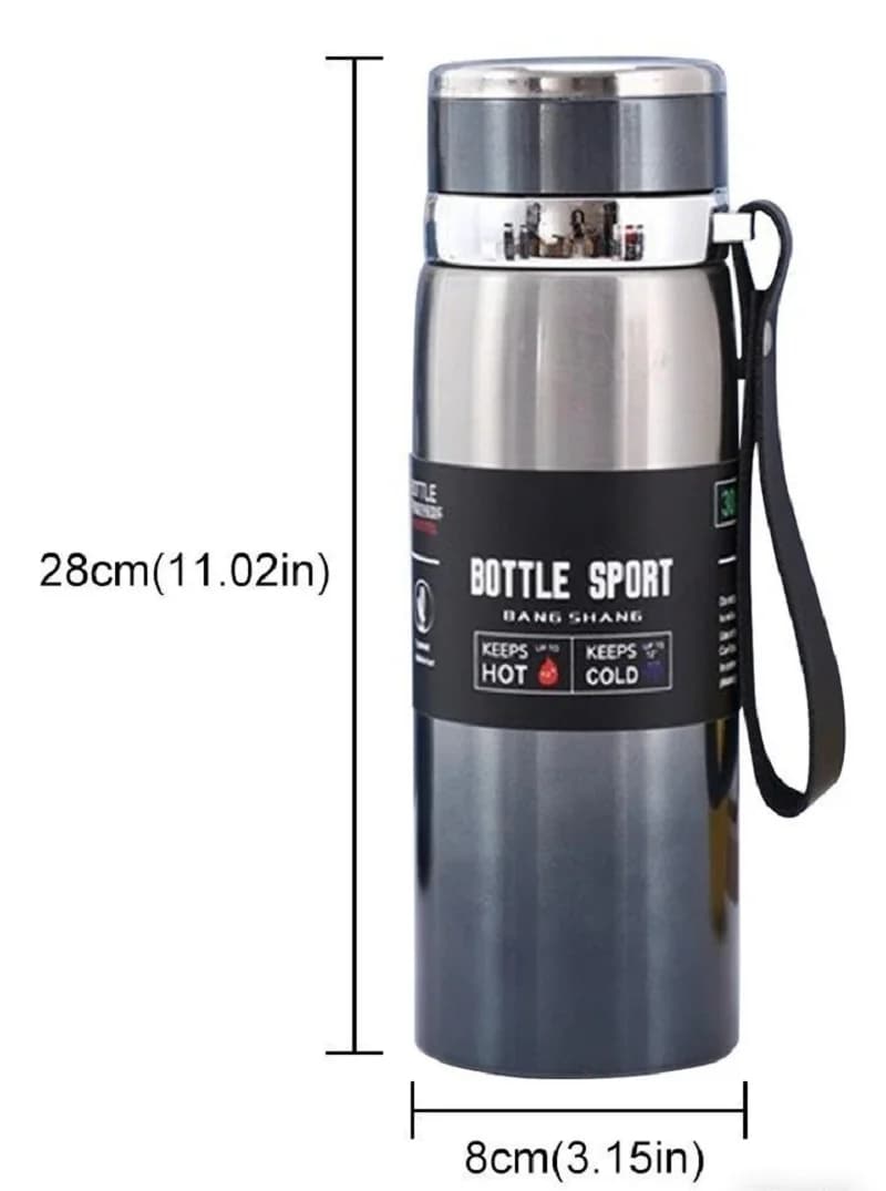 1L bouteille d'eau thermique garder la bouteille d'eau froide et chaude Thermos pour l'eau thé café flacons sous vide bouteille Thermos en acier inoxydable