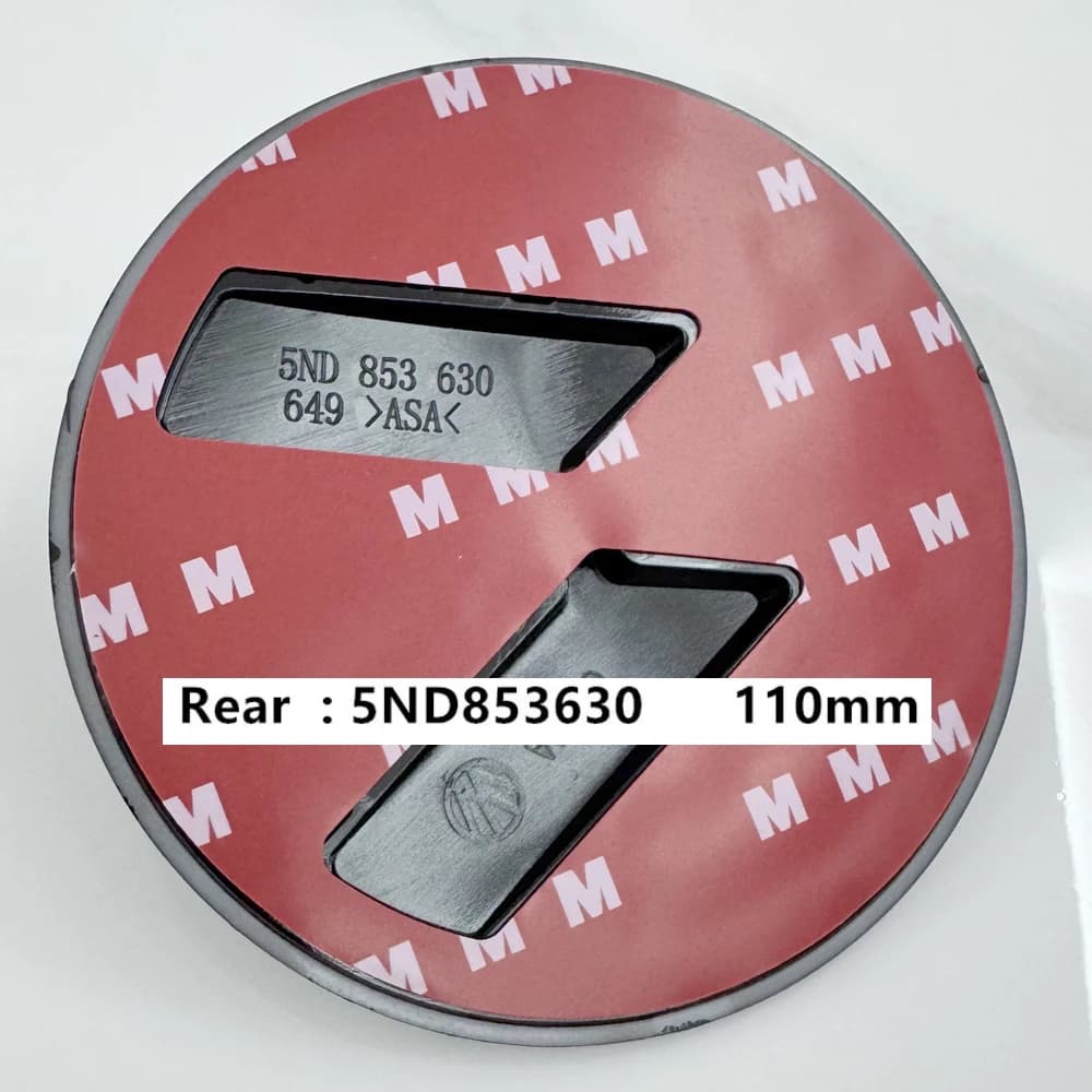 Autocollant décoratif pour calandre avant, emblème de coffre arrière, couvercle de coffre, logo pour Volkswagen Tiguan 2012-2017, accessoires.