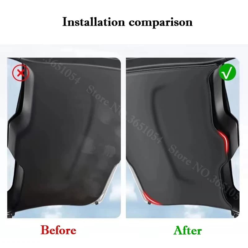 Protection anti-rayures pour hayon de voiture, tapis de coffre, accessoires intérieurs pour Tank 400 2023 2024 2025 2026