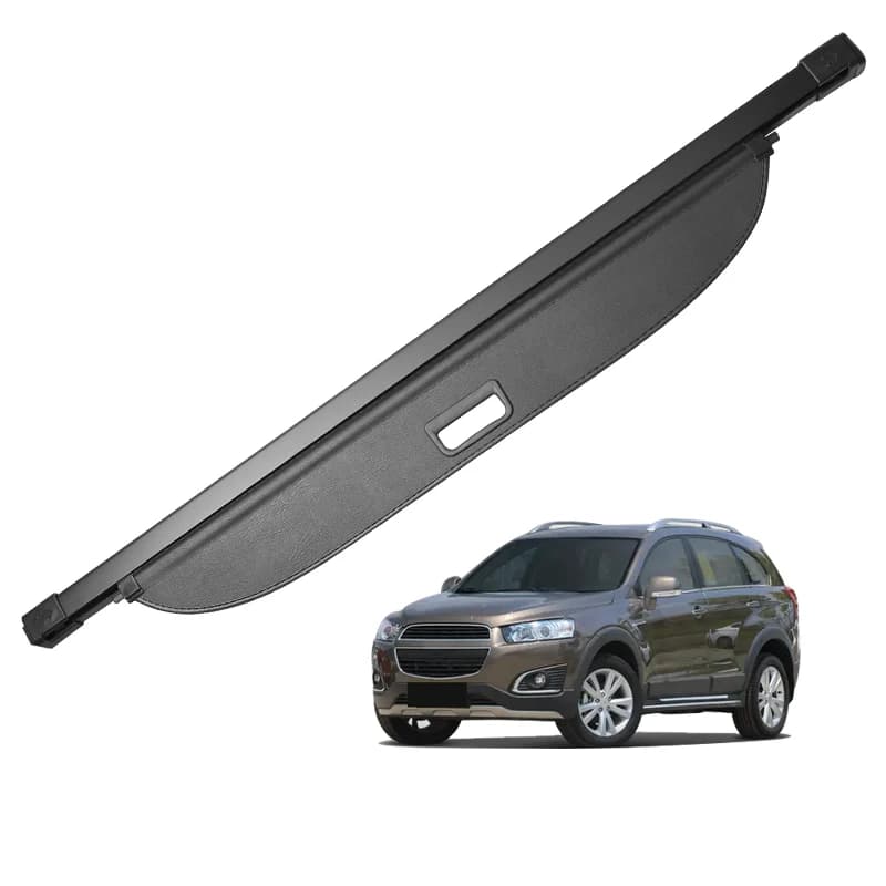 Pour 2008-2017 Chevrolet Captiva Cargo couverture coffre rétractable porte-paquets bouclier étanche confidentialité Cargo couverture Auto accessoires