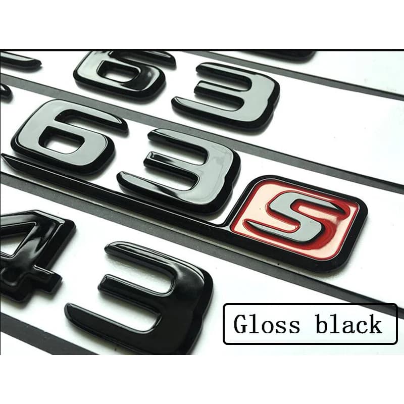 Autocollant de décalcomanies d'emblème de Logo de mots de coffre de voiture pour Mercedes Benz GLA GLA35 GLA45 GLA180 GLA200 GLA220 GLA250 GLA260 X156
