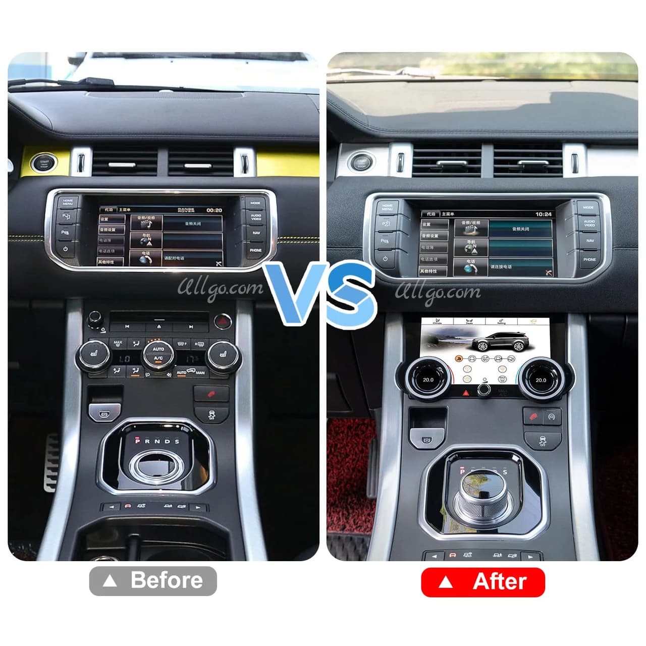 Panneau tactile A/C numérique pour Range Rover Evoque L551 & L538