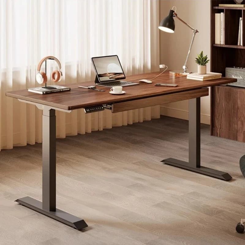 Organisateur de tiroir sous bureau, grand plateau de rangement coulissant en bois massif pour bureaux, épaissi, glissement fluide, installation facile