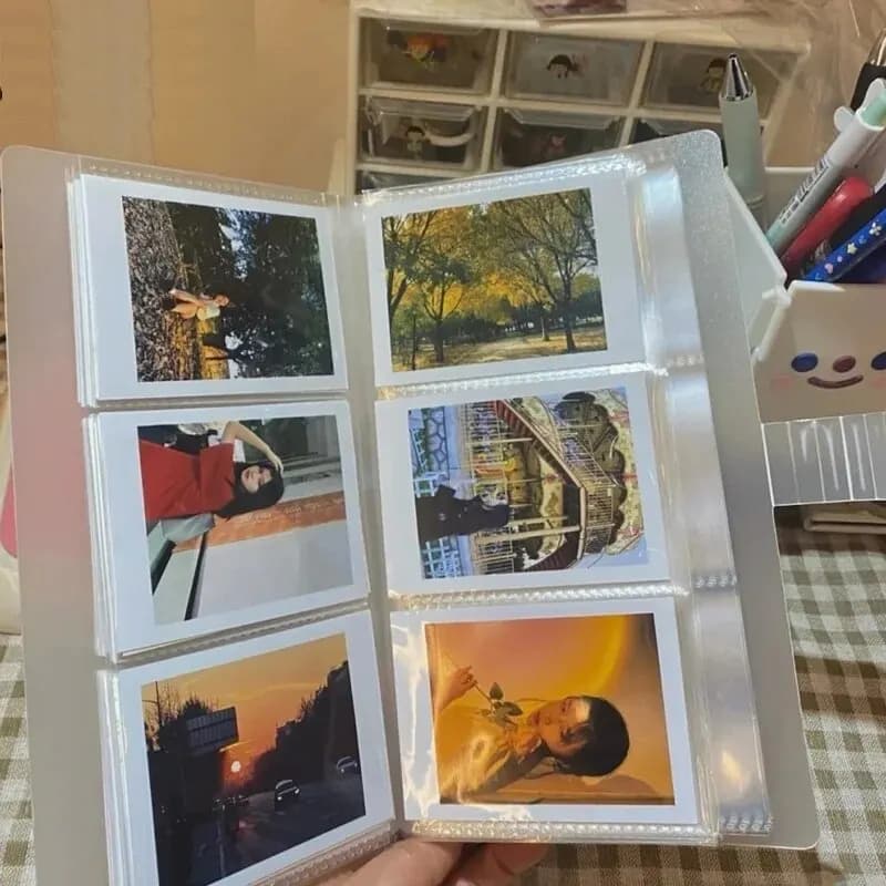 Contenu de l'album photo Polaroid 120/240 emplacements |   Livre photo d'album Polaroid |   Stockage de photos de cartes postales |   Album de cartes |   COD
