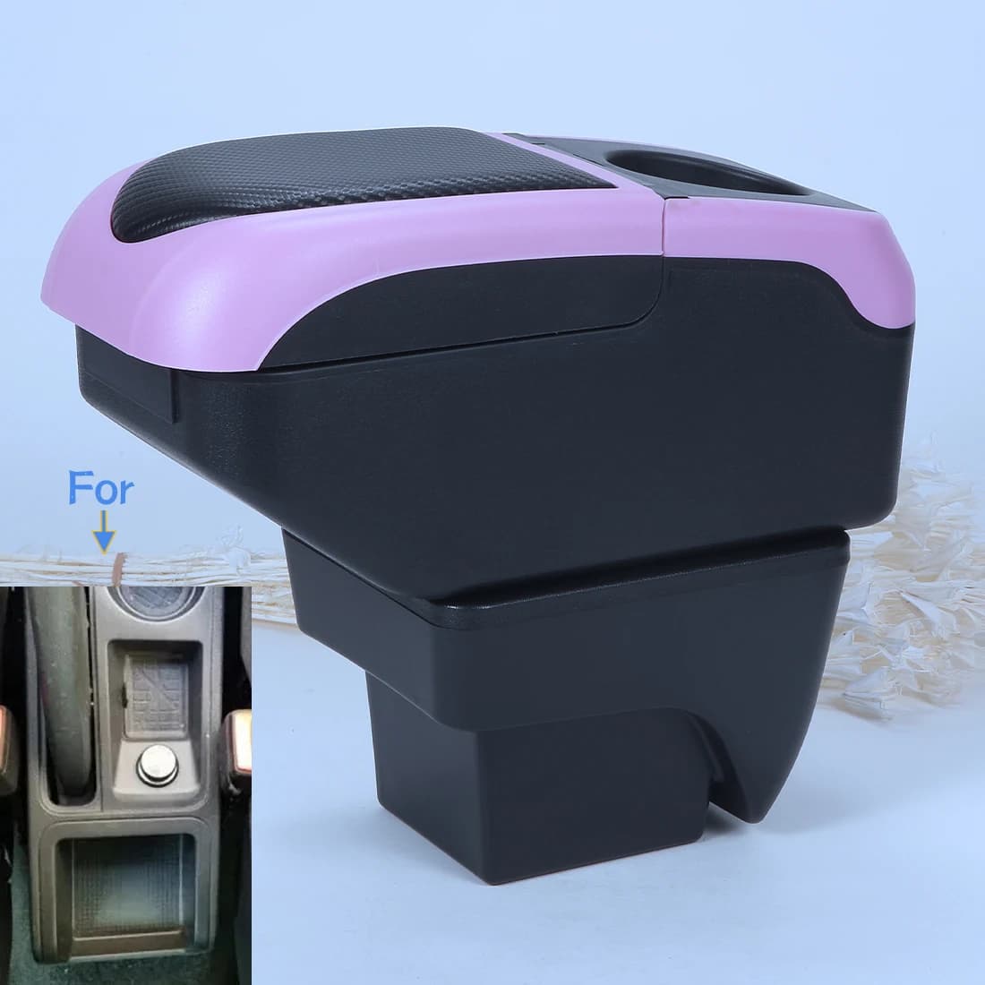 Boîte d'accoudoir pour Seat Ibiza 6J Ibiza 6L, 2018-2025, Boîte de rangement automobile, Accessoires intérieurs de voiture, Rétrofit