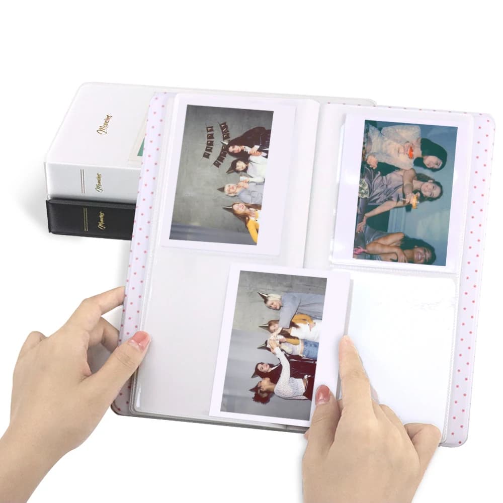 Fujifilm – Album de stockage de Film Photo 64 pochettes, pour Film 600, Instax Wide 300 210