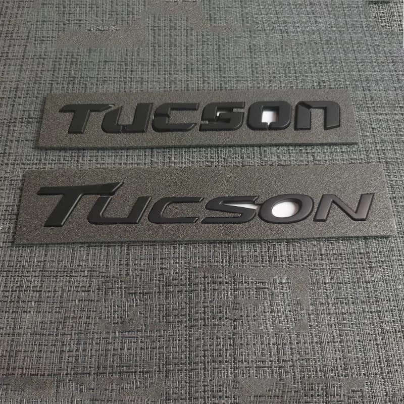 Autocollants décoratifs pour coffre arrière en plastique ABS pour Tucson Hybrid, emblèmes, badges, accessoires de décoration