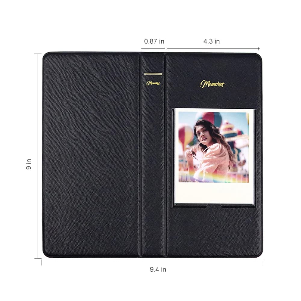 Livre de rangement d'album Photo, 64 pochettes pour Film 600 pour Fujifilm Instax Wide 300 210 400 Link, Album de stockage de Film d'imprimante