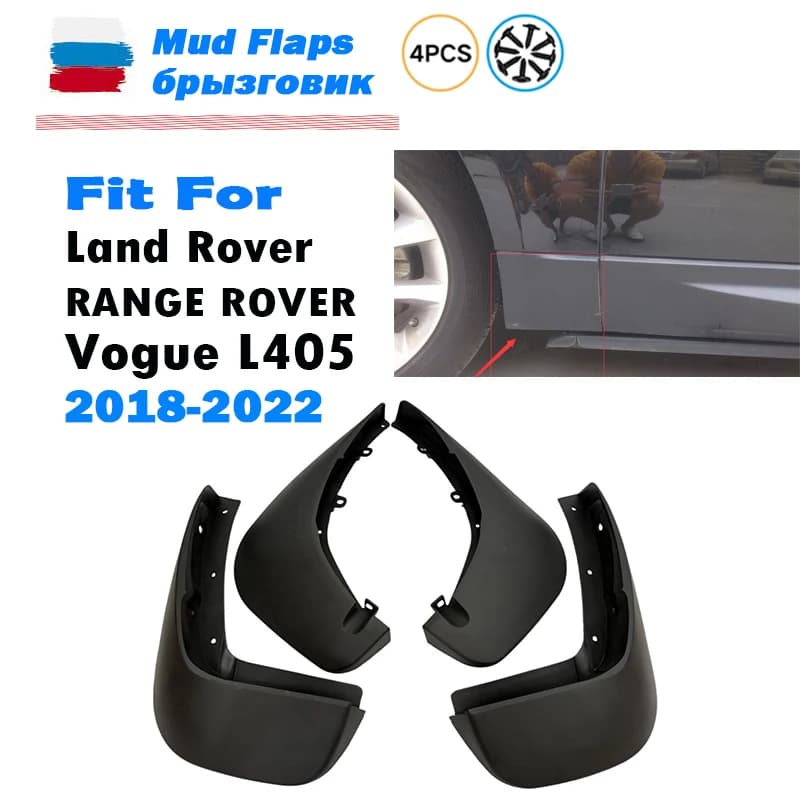 2018 2019 2020 2021 2022 Pour Land Rover Range Rover Vogue L405 Garde-boue Accessoires Auto