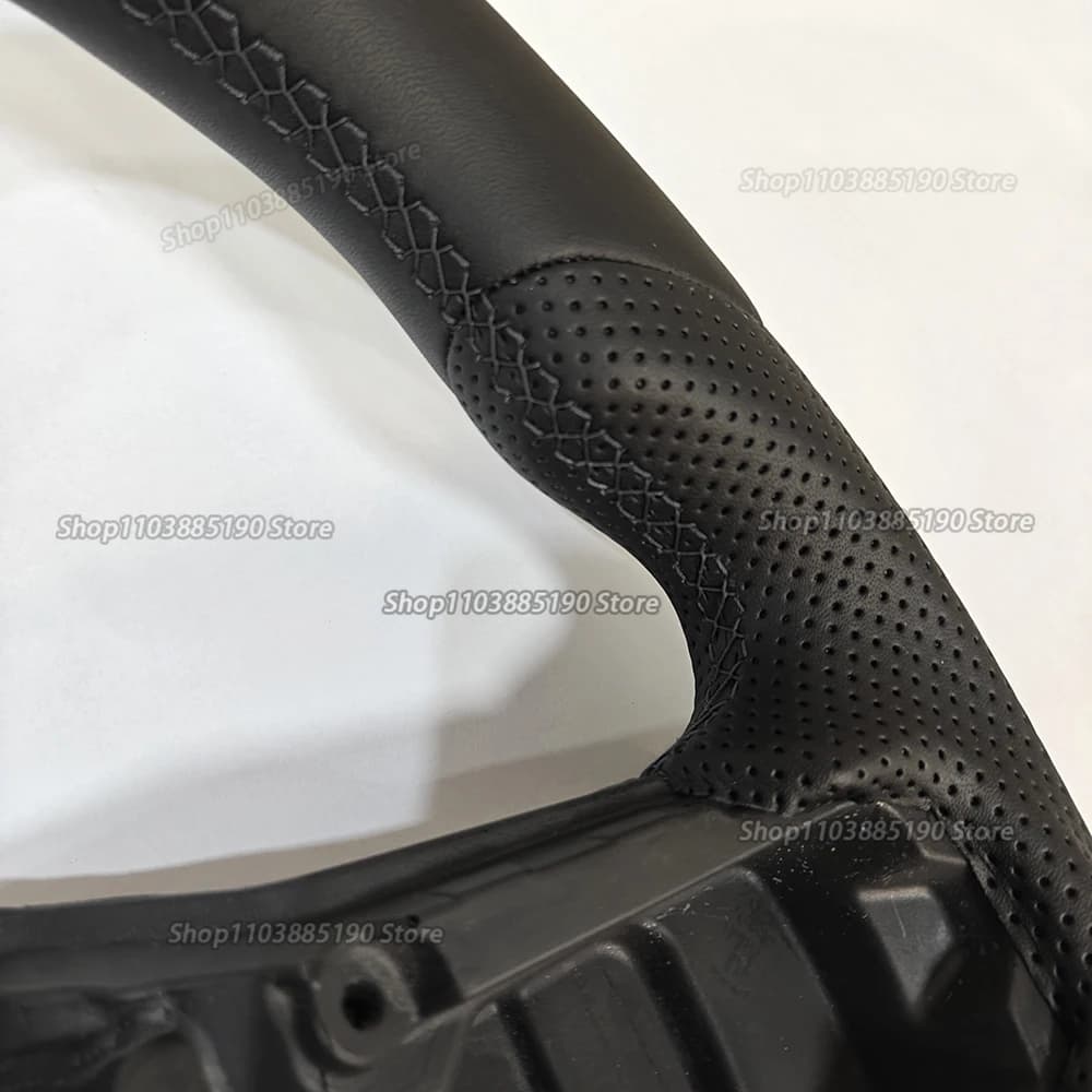 Pour Land Rover Defender Range Rover Defender personnalisé en cuir complet fond plat type D Modification du volant accessoires de voiture