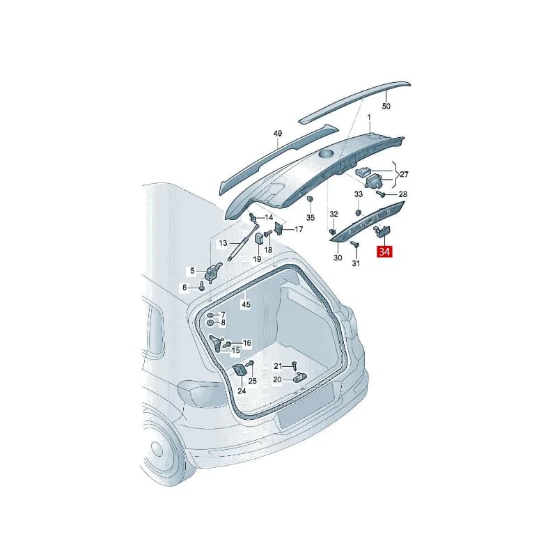 Tiguan poignée de couvercle arrière (avec) bouton interrupteur de coffre avec caméra 5ND827566C 5N0827566G 5ND827566A 5N0827566A