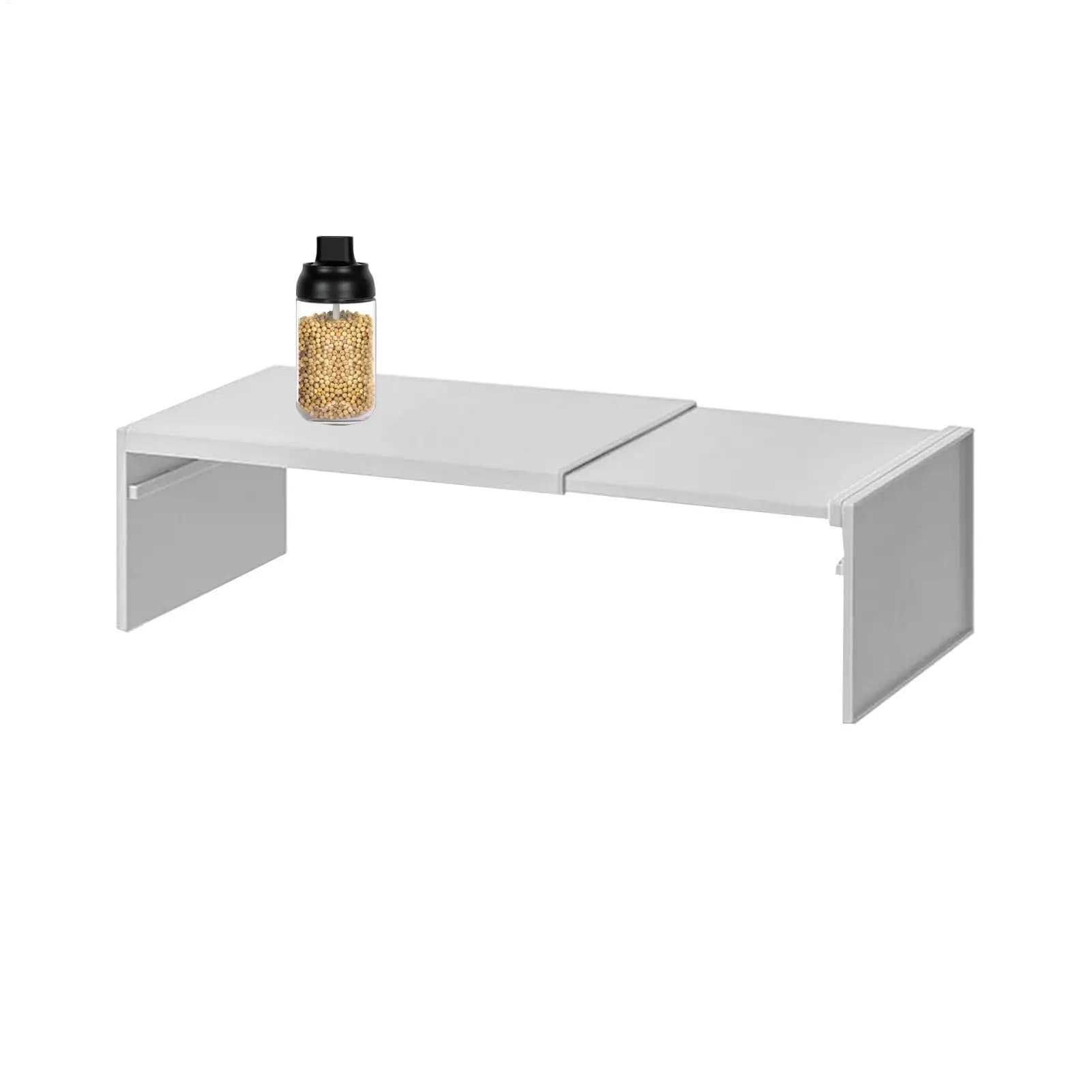 Étagère de rangement extensible pour armoire de cuisine, organisateur de comptoir, organisateur de chaussures, gain de place